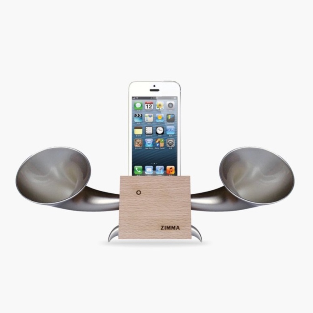 Speaker stand for cell phones iPhone or iPod touch